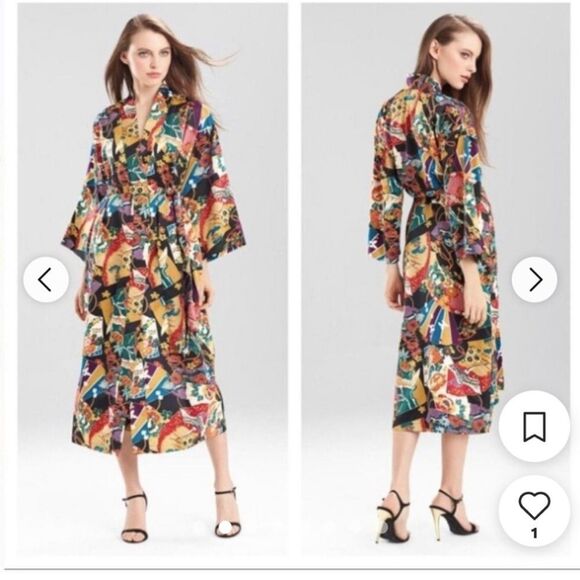 Natori Other - NATORI / L/Vibrant Multicolor Women's House Coat
